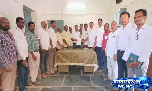 TTJAC, USPC, JACTO ने नलगोंडा क्लास 10 एग्जाम सेंटर पर प्रोटेस्ट किया TTJAC, USPC, JACTO ने नलगोंडा क्लास 10 एग्जाम सेंटर पर प्रोटेस्ट किया