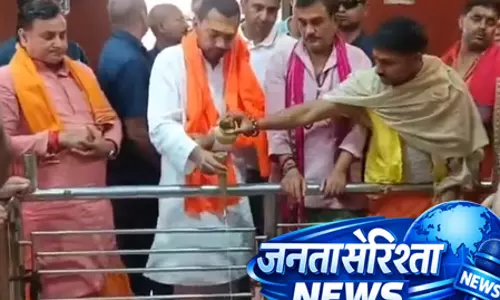 सोनपुर में बाबा हरिहरनाथ मंदिर पहुंचे निशांत कुमार, पूजा-अर्चना कर लिया आशीर्वाद