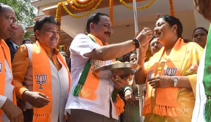 भाजपा ने Delhi में 47वां स्थापना दिवस मनाया भाजपा ने Delhi में 47वां स्थापना दिवस मनाया
