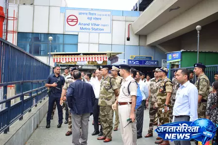 सीआईएसएफ ने आरआरटीएस नमो भारत कॉरिडोर की संभाली सुरक्षा सीआईएसएफ ने आरआरटीएस नमो भारत कॉरिडोर की संभाली सुरक्षा