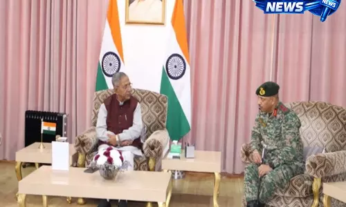 Assam Rifles के डीजी ने नागालैंड के राज्यपाल और मुख्यमंत्री से सीमा सुरक्षा को लेकर की मुलाकात Assam Rifles के डीजी ने नागालैंड के राज्यपाल और मुख्यमंत्री से सीमा सुरक्षा को लेकर की मुलाकात