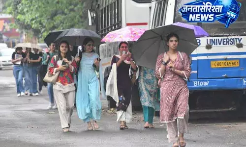 आज का ऑरेंज अलर्ट: Chandigarh, Punjab, Haryana में बारिश और तूफ़ान