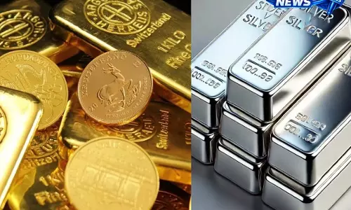US-Iran संघर्ष विराम के बावजूद सुरक्षित निवेश की मांग, सोना 2.45% बढ़कर ₹1,53,977 और चांदी ₹2,44,297 पर US-Iran संघर्ष विराम के बावजूद सुरक्षित निवेश की मांग, सोना 2.45% बढ़कर ₹1,53,977 और चांदी ₹2,44,297 पर