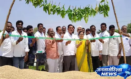 Gurrampod में किसानों के लिए समर्थन मूल्य केंद्र खोला गया Gurrampod में किसानों के लिए समर्थन मूल्य केंद्र खोला गया