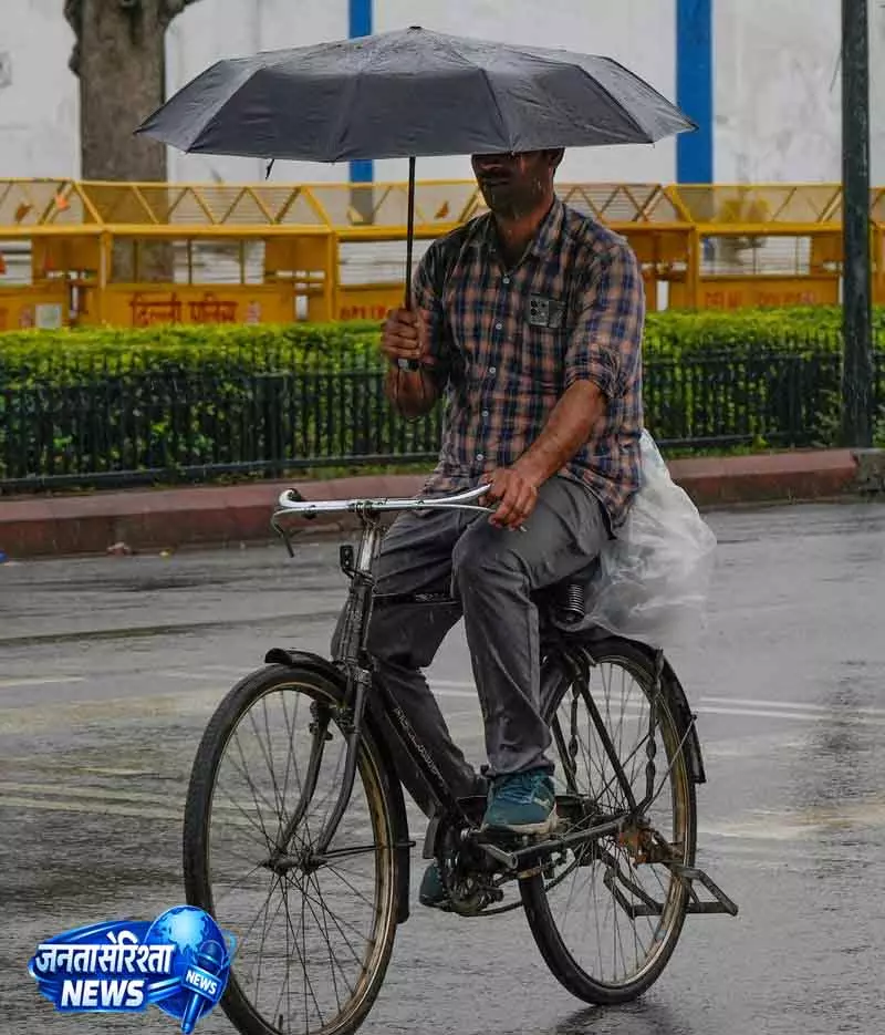 वेस्टर्न डिस्टर्बेंस से उत्तर-पश्चिम भारत में बारिश; Delhi में येलो अलर्ट वेस्टर्न डिस्टर्बेंस से उत्तर-पश्चिम भारत में बारिश; Delhi में येलो अलर्ट