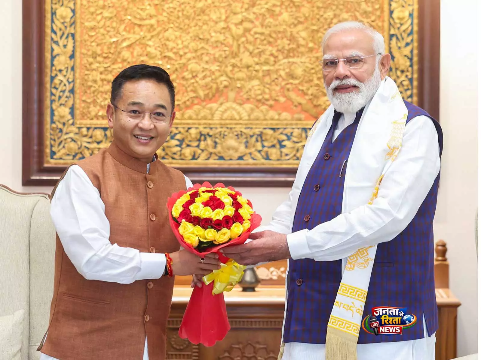 सिक्किम के CM प्रेम सिंह तमांग ने प्रधानमंत्री नरेंद्र मोदी से की मुलाकात सिक्किम के CM प्रेम सिंह तमांग ने प्रधानमंत्री नरेंद्र मोदी से की मुलाकात