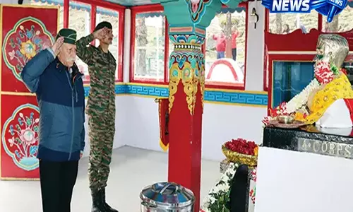 Jaswant Garh युद्ध स्मारक साहस और बलिदान का पवित्र प्रतीक है: Guv Jaswant Garh युद्ध स्मारक साहस और बलिदान का पवित्र प्रतीक है: Guv