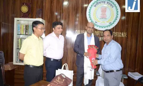 रायपुर कलेक्टर से मिले Google के अधिकारी रायपुर कलेक्टर से मिले Google के अधिकारी