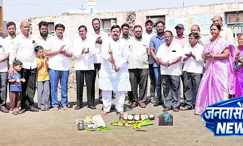 Karnataka : स्कूल के कमरे और स्टेडियम के डेवलपमेंट का काम शुरू