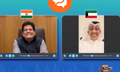 क्षेत्र में संघर्ष-विराम की घोषणा के बाद पीयूष गोयल ने अपने Kuwaiti समकक्ष से की बात