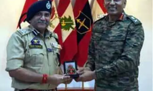 DIG और नॉर्दर्न कमांडर ने की सुरक्षा पर व्यापक बैठक