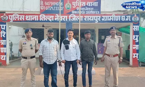 3 साल से फरार हत्या के आरोपी तिल्दा-नेवरा पुलिस ने पकड़े 3 साल से फरार हत्या के आरोपी तिल्दा-नेवरा पुलिस ने पकड़े