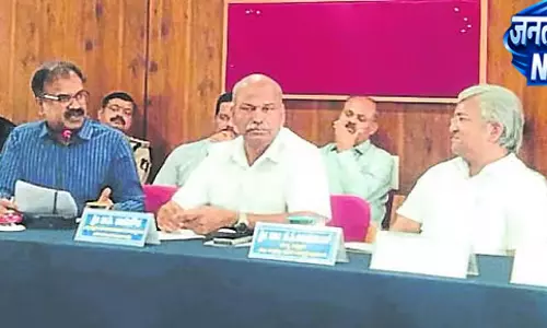 CM visit : लाभ वितरण की तैयारी CM visit : लाभ वितरण की तैयारी
