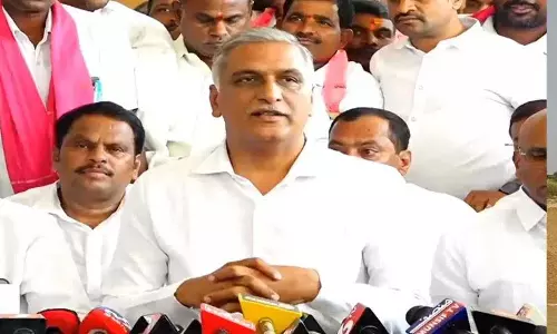 Harish Rao ने पोंगुलेटी की अनियमितताओं को उजागर करने की कसम खाई Harish Rao ने पोंगुलेटी की अनियमितताओं को उजागर करने की कसम खाई