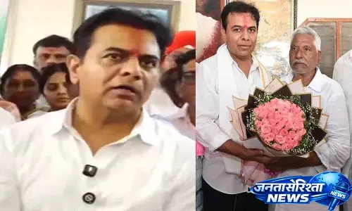 जीवन रेड्डी एक ऐसे नेता हैं जो हमेशा जनता के मुद्दों पर बात करते हैं: KTR जीवन रेड्डी एक ऐसे नेता हैं जो हमेशा जनता के मुद्दों पर बात करते हैं: KTR