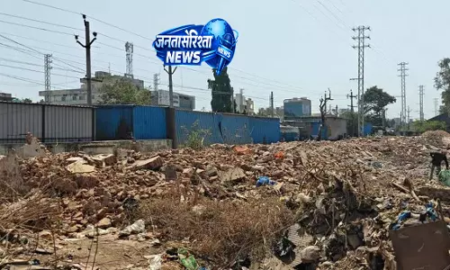 Sangareddy  में स्कूल ज़मीन पर कब्ज़ा रोकने को हंगामा