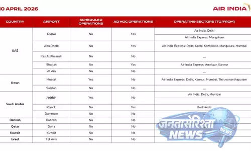 पश्चिम एशिया के लिए उड़ानें जारी रखेगा एयर इंडिया, 10 अप्रैल को शेड्यूल पर स्थिति निर्भर