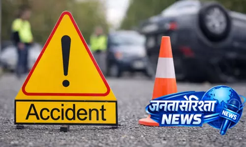 उमरिया में सड़क हादसे में दो पुलिसकर्मी घायल, एक की हालत गंभीर