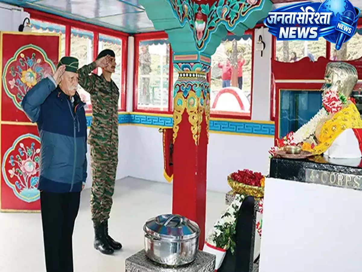 Jaswant Garh युद्ध स्मारक साहस और बलिदान का पवित्र प्रतीक है: Guv Jaswant Garh युद्ध स्मारक साहस और बलिदान का पवित्र प्रतीक है: Guv
