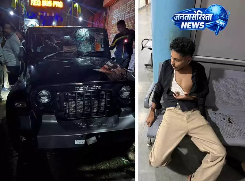 Kangra में चाकू से हमला, पंजाब के थार सवारों को गिरफ्तार Kangra में चाकू से हमला, पंजाब के थार सवारों को गिरफ्तार