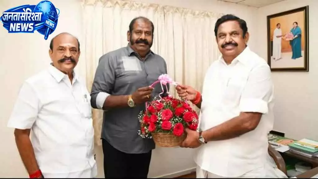 Chennai एक्टर मीसाई राजेंद्रन AIADMK में शामिल, DMDK छोड़ी Chennai एक्टर मीसाई राजेंद्रन AIADMK में शामिल, DMDK छोड़ी