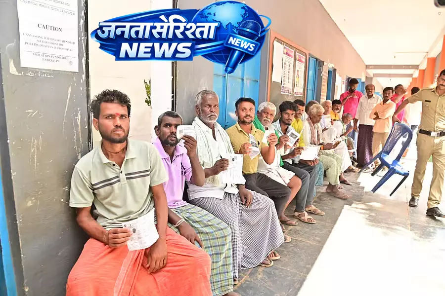Davanagere दक्षिण विधानसभा क्षेत्र: 49.66% मतदान Davanagere दक्षिण विधानसभा क्षेत्र: 49.66% मतदान