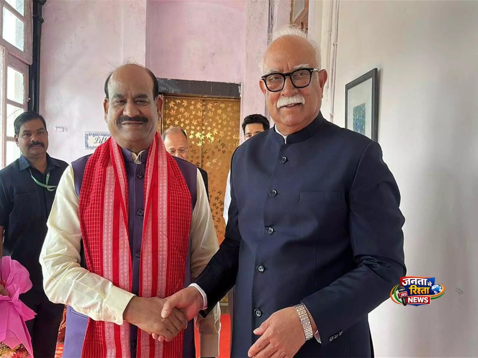 लोकसभा अध्यक्ष ओम बिरला ने CPA इंडिया रीजन सम्मेलन से पहले गोवा के राज्यपाल से मुलाकात की लोकसभा अध्यक्ष ओम बिरला ने CPA इंडिया रीजन सम्मेलन से पहले गोवा के राज्यपाल से मुलाकात की