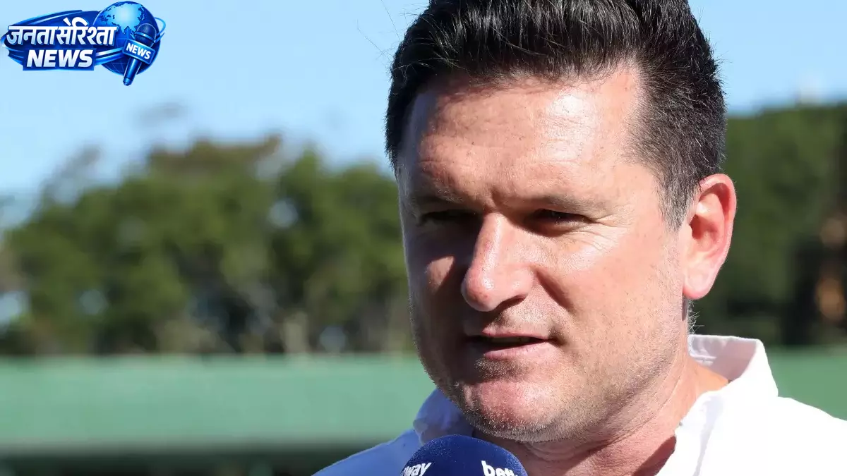 Graeme Smith ने 15 साल के वैभव सूर्यवंशी को “सुपरस्टार” कहा Graeme Smith ने 15 साल के वैभव सूर्यवंशी को “सुपरस्टार” कहा