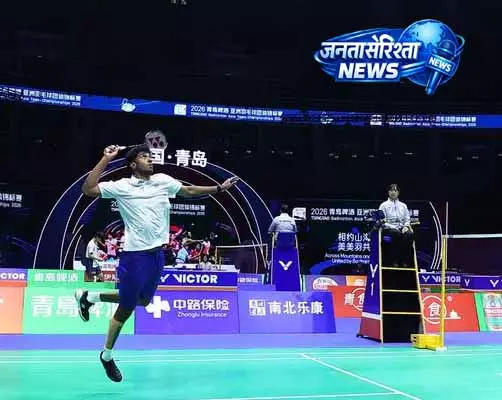 Ayush Shetty ने बैडमिंटन एशिया चैंपियनशिप में क्वार्टर फाइनल में जगह बनाई Ayush Shetty ने बैडमिंटन एशिया चैंपियनशिप में क्वार्टर फाइनल में जगह बनाई