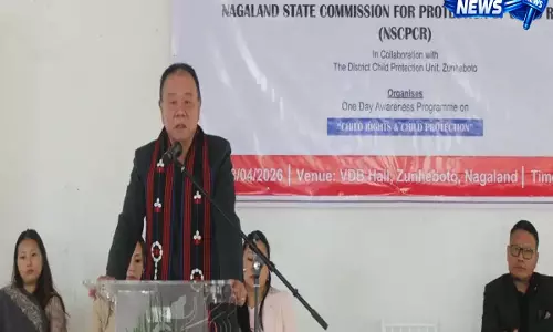 Nagaland : NSCPCR ने ज़ुन्हेबोटो में बाल अधिकार जागरूकता अभियान चलाया