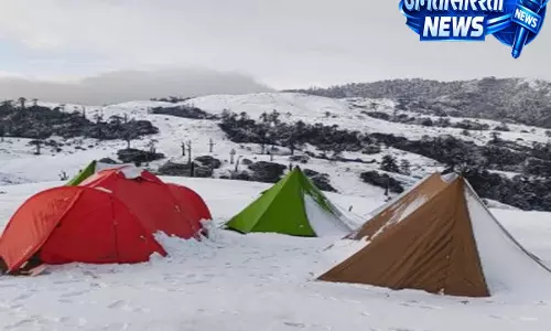 DARJEELING: संदकफू क्षेत्र में ताज़ा बर्फबारी DARJEELING: संदकफू क्षेत्र में ताज़ा बर्फबारी