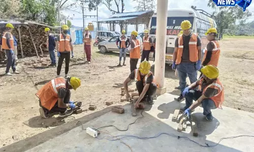 Nagaland: चेथेबा शहर में लोहार ट्रेनिंग प्रोग्राम चल रहा