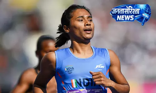Hima ने एथलेटिक्स सीरीज 3 में 400 मीटर में नाम दर्ज कराया