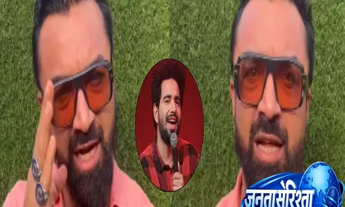 एजाज खान ने अमिताभ बच्चन-अभिषेक बच्चन रोस्ट पर समय रैना को दी धमकी - VIDEO एजाज खान ने अमिताभ बच्चन-अभिषेक बच्चन रोस्ट पर समय रैना को दी धमकी - VIDEO