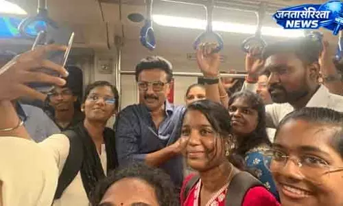 स्टालिन ने Chennai में चुनाव प्रचार के लिए मेट्रो से यात्रा की