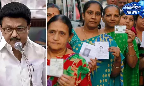 Chennai स्टालिन ने चुनावों के बीच महिला आरक्षण की आलोचना की Chennai स्टालिन ने चुनावों के बीच महिला आरक्षण की आलोचना की