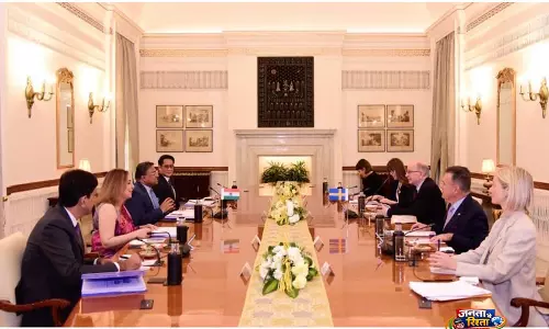 भारत और स्वीडन ने New Delhi में विदेश कार्यालय परामर्श का 8वां दौर किया आयोजित भारत और स्वीडन ने New Delhi में विदेश कार्यालय परामर्श का 8वां दौर किया आयोजित