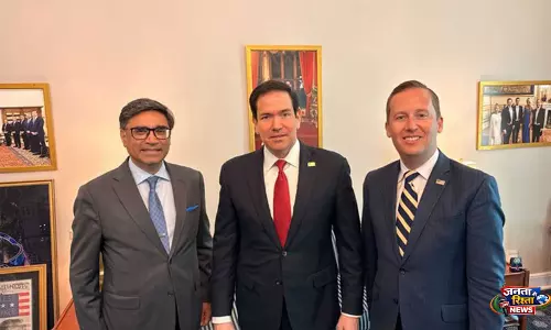 विक्रम मिस्री और मार्को रूबियो की Washington में मुलाकात विक्रम मिस्री और मार्को रूबियो की Washington में मुलाकात