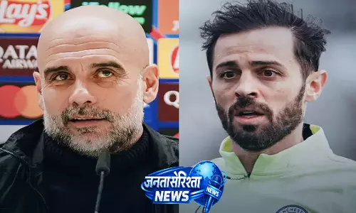 Guardiola ने बर्नार्डो सिल्वा को लंबे समय तक मैनचेस्टर सिटी में रखने की इच्छा जताई Guardiola ने बर्नार्डो सिल्वा को लंबे समय तक मैनचेस्टर सिटी में रखने की इच्छा जताई