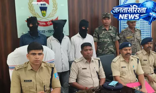 भाजपा नेता के घर फायरिंग मामले का खुलासा, हथियार के साथ तीन अपराधी गिरफ्तार