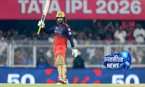 IPL2026: रजत पाटीदार का धमाका, RCB ने बनाए 17 ओवर में 166 रन