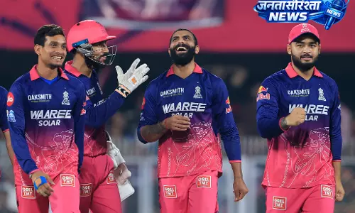 IPL 2026: हाई-वोल्टेज मुकाबले में राजस्थान की जीत, RCB ढेर IPL 2026: हाई-वोल्टेज मुकाबले में राजस्थान की जीत, RCB ढेर