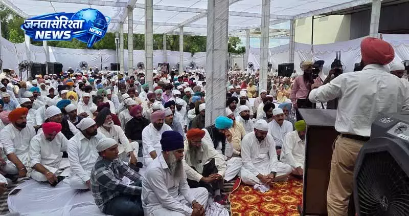 Punjab में तिवारी के भोग समारोह में जुटी भारी भीड़ Punjab में तिवारी के भोग समारोह में जुटी भारी भीड़