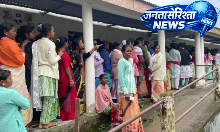 Assam Elections 2026: वोटिंग का प्रतिशत पिछले रिकॉर्ड को पार करते हुए 85.38% पर पहुंचा Assam Elections 2026: वोटिंग का प्रतिशत पिछले रिकॉर्ड को पार करते हुए 85.38% पर पहुंचा