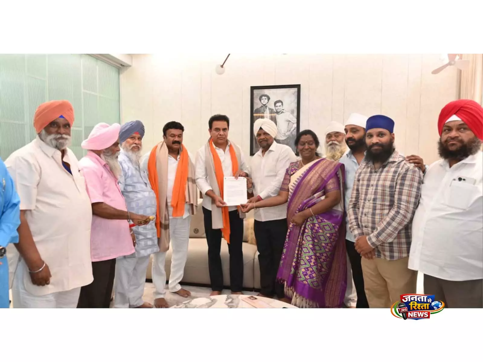 अमीरपेट गुरुद्वारा समिति ने KTR को बैसाखी समारोह के लिए आमंत्रित किया अमीरपेट गुरुद्वारा समिति ने KTR को बैसाखी समारोह के लिए आमंत्रित किया