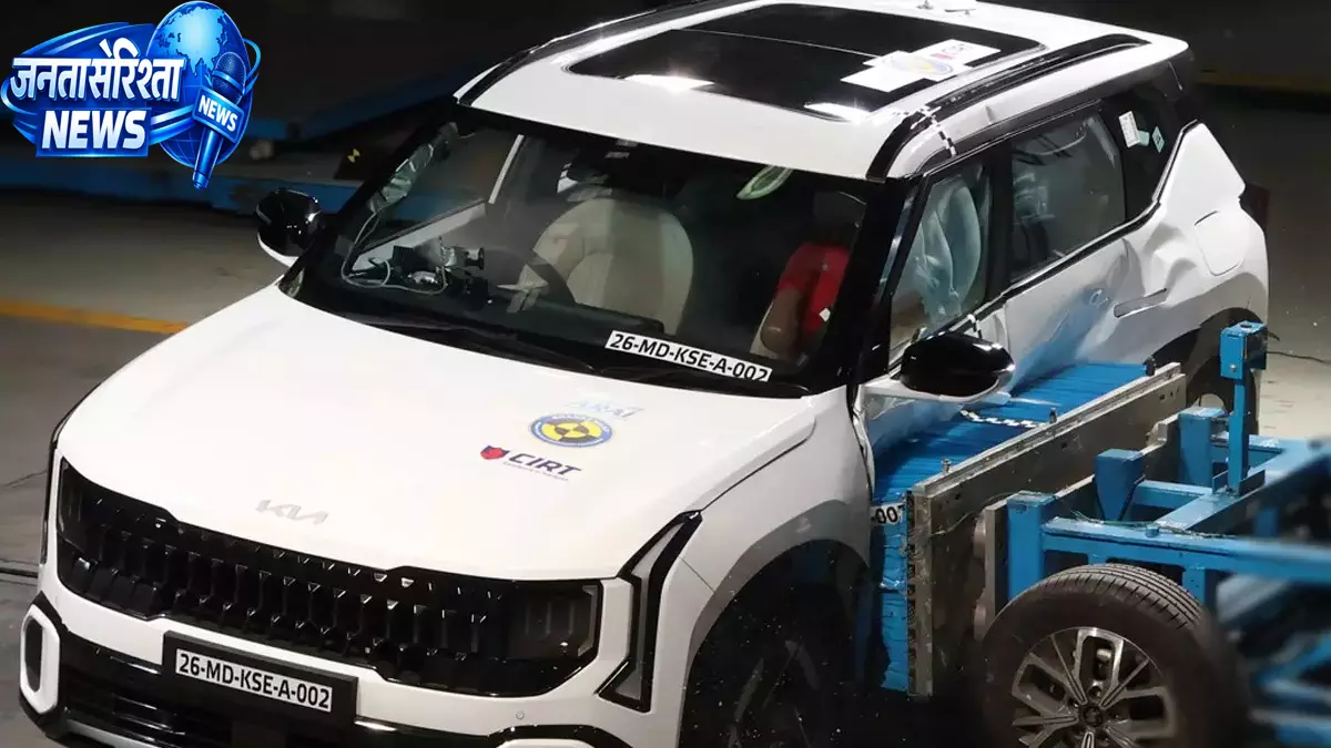 नई किआ सेल्टोस को भारत NCAP से 5-स्टार सेफ्टी रेटिंग नई किआ सेल्टोस को भारत NCAP से 5-स्टार सेफ्टी रेटिंग