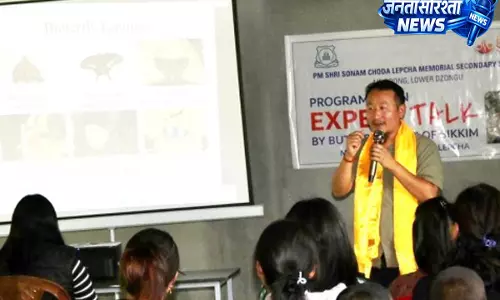 Sikkim: सोनम वांगचुक ने हेल्दी इकोसिस्टम के लिए तितलियों के महत्व पर ज़ोर दिया Sikkim: सोनम वांगचुक ने हेल्दी इकोसिस्टम के लिए तितलियों के महत्व पर ज़ोर दिया