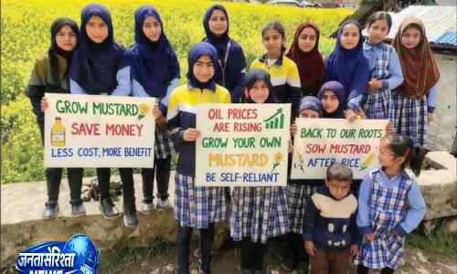 Kupwara सरसों की फसल से किसानों की आमदनी बढ़ी Kupwara सरसों की फसल से किसानों की आमदनी बढ़ी