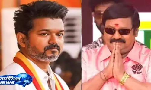 Tamil Nadu एक्टर रामराजन ने TVK उम्मीदवारों के लिए प्रचार किया
