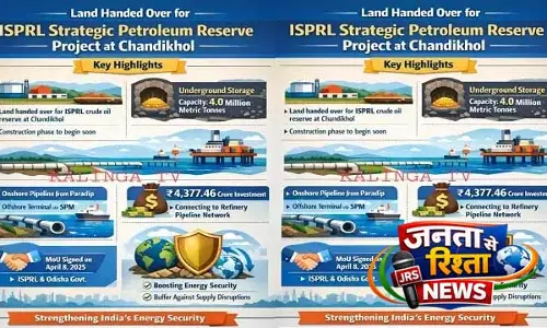 चांदीखोल में ISPRL स्ट्रेटेजिक पेट्रोलियम रिजर्व प्रोजेक्ट के लिए जमीन सौंपी गई चांदीखोल में ISPRL स्ट्रेटेजिक पेट्रोलियम रिजर्व प्रोजेक्ट के लिए जमीन सौंपी गई